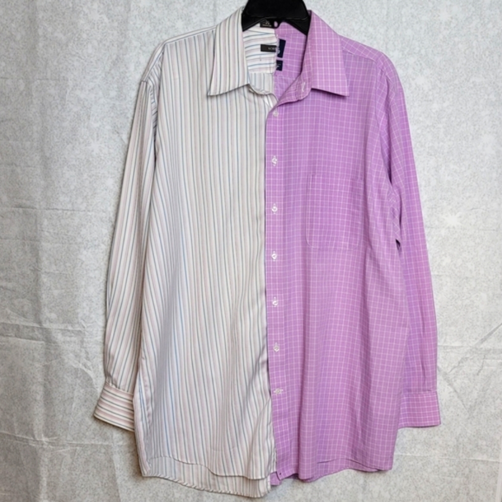 Upcycled Button Down Shirt